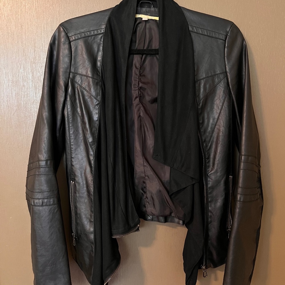 Gianni Bini Vegan Leather Jacket